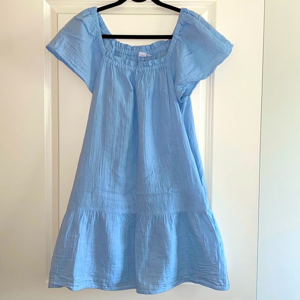 Gap Flutter Cotton Dress w/ Pockets